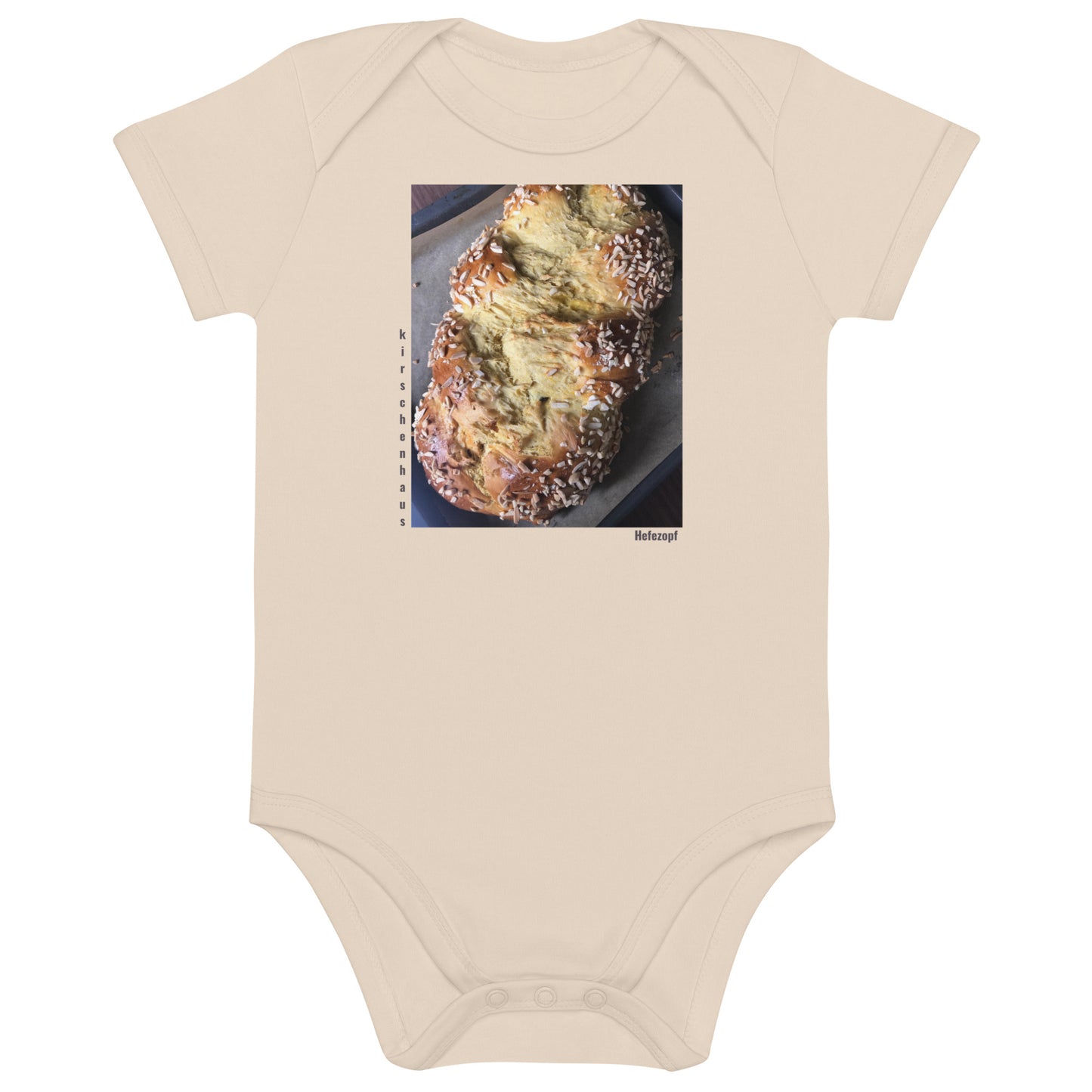 Hefezopf ! Babybody, Bio-Baumwolle